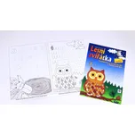 Grafomotorická omalovánka A4 Lesní zvěř /BO753