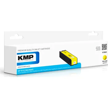 KMP H187X - HP 991X - žlutá inkoustová náplň KMP