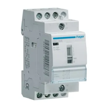 Stykač Hager Electro ERC325 (ES320A) Instalační stykač s ručním ovládáním 3S, 25 A, 230 V AC