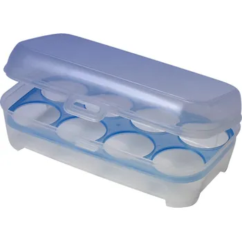 Dóza na potraviny Dóza na 8 ks vajec; 19x11x6,5 cm; plast