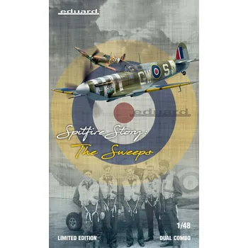 Plastikový model 1:48 Spitfire Story: The Sweeps, Spitfire Mk.V (Dual Combo, Limited Edition)