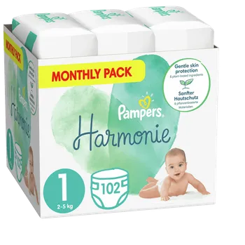 jednorázová plena Pampers Harmonie 1 2-5 kg