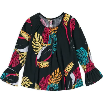 Dívčí top NANAI TUKAN černý Velikost: 104