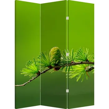 Paraván LuxusniObrazy.cz Paraván - Zelená šiška