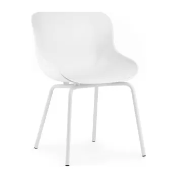 Jídelní židle Hyg Chair Steel bílá