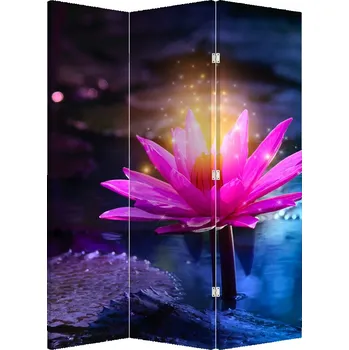 Paraván LuxusniObrazy.cz Paraván - Leknín na vodě