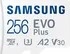 Paměťová karta Samsung Evo Plus microSDXC 256 GB UHS-I U3 V30 + SD adaptér