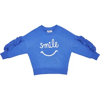 Chlapecká mikina Dívčí mikina - Winkiki WKG 92562, modrá Barva: Modrá světle, Velikost: 98