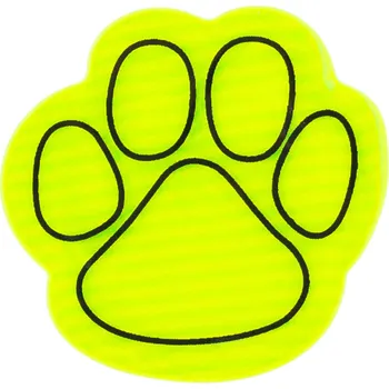 samolepka Reflexní samolepka - tlapka - balení 5 ks