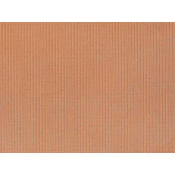 Modelová železnice NOCH 3D strukturovaná fólie - Střešní krytina, červená 28x10cm