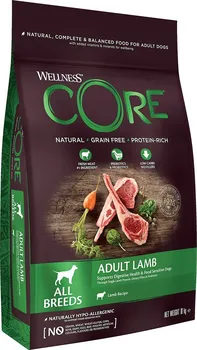 Krmivo pro psa Wellness Pet Food Core Adult Lamb