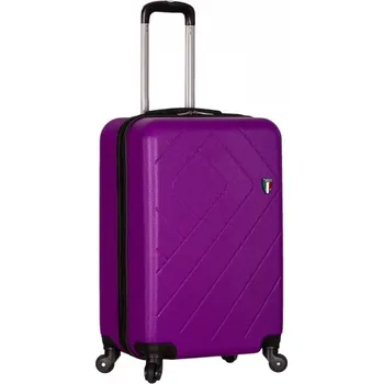Kabinové zavazadlo TUCCI T-0108/3-S ABS - fialová