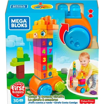 Stavebnice Mega MEGA Bloks GFG19 kostky s čísly