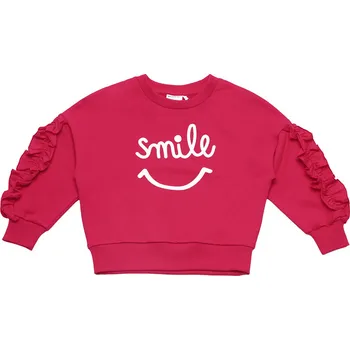 Dívčí oblečení Dívčí mikina - Winkiki WKG 92562, růžová Barva: Růžová, Velikost: 110