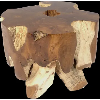 Konferenční stolek FaKOPA Masivní stolek orientální styl, vyrobeno z kořene teaku Phoebe