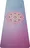 YATE Yoga Mat přírodní guma 185 x 68 x 0,4 cm, modrá/růžová