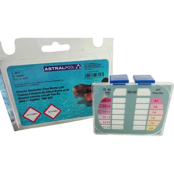Bazénová chemie Tester ECO pro měření volného chlóru a pH (Astral)