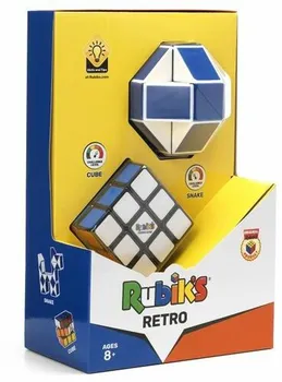 Hlavolam Spin Master Rubikova kostka Retro 3 x 3 + Twist