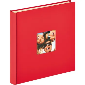 Fotoalbum WALTHER FUN samolepicí/50 stran, 33x34, červené