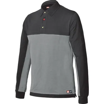 Pánské tričko Industrial Starter Tričko Stretch s dlouhým rukávem Barva: Šedá, Velikost: L 8776-080-L