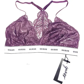 Pánské pyžamo Dámská krajková podprsenka - O97C02PZ01C- G4S5 - Fialová - Guess fialová S