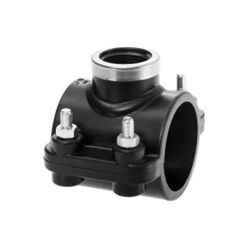 Fitinka navrtávací objímka PP-s 110x6/4" vnitřní závit čtyři šrouby