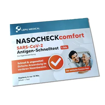 Diagnostický test Lepu Medical Nasocheck comfort Sars-Cov-2 Antigen Rapid Test 1 ks