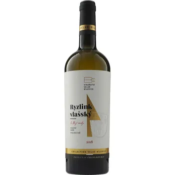 Víno Vinařství Velké Bílovice Ryzlink vlašský 2018 polosuché