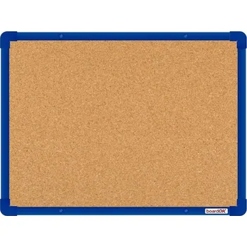 Kancelářský nábytek Korková nástěnka 60x45 (AL rám modrý)