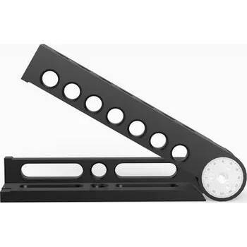 Úhloměr SIEGMUND [2-160171] Univerzální úhelník - černění