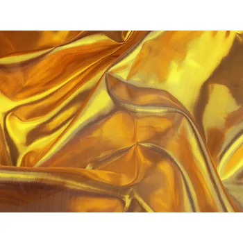 Dekorační látka Lamé, barva 2 zlatá