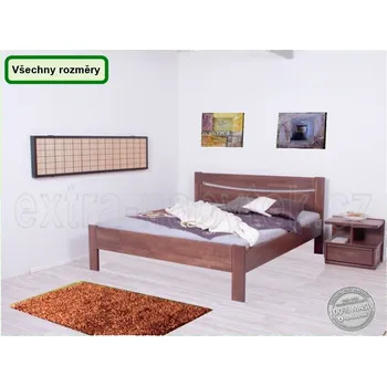 Postel Postel Tea Šířka: 180x200, Moření: Antracit, tmavě šedá