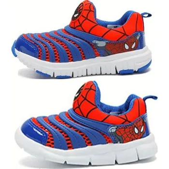 Dětská treková obuv Marvel a DC Botasky s motivy Marvel Motiv: Spider man, síťované, Velikost: 22 EUR (stélka 13,6 cm)
