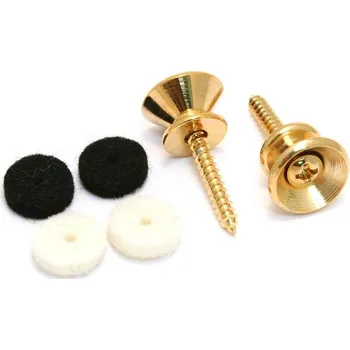 Příslušenství pro strunný nástroj FENDER Strap buttons držák řemenu Pure Vintage Gold