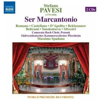 Zahraniční hudba 2CD Stefano Pavesi: Ser Marcantonio 2013