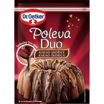 Poleva Dr. Oetker Poleva duo 100 g kakao/skořice