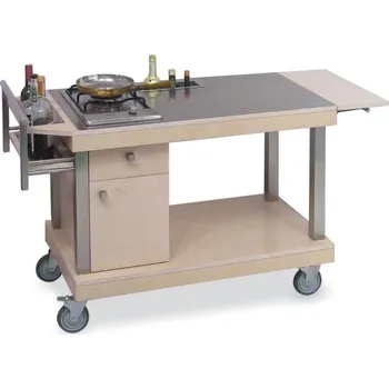Servírovací stolek ROCAM LOSI s.r.l. VOZÍK SERVÍROVACÍ FLAMBOVACÍ ARTEMIDE F/1