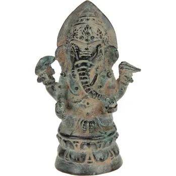 Soška Ganesh kov 9 cm Barong II