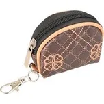 Flamingo Vito módní taštička na exkrementové sáčky hnědá