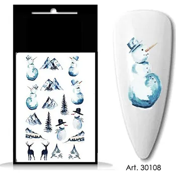 BIO NAILS BIO-nails vodolepka 30108 sněhulák