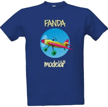 Tričko s potiskem Pro letecké modeláře pánské