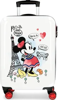 cestovní kufr Joumma Bags Minnie Around the World 34 l Paris Red
