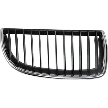 Nárazník P mřížka černá s chromovým rámečkem