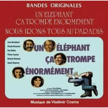 Zahraniční hudba LP Vladimir Cosma: Un Éléphant Ça Trompe Énormément / Nous Irons Tous Au Paradis 2022 180g Vinyl