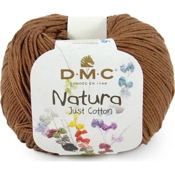 Příze Příze NATURA Just Cotton 50g, hnědá - odstín 41