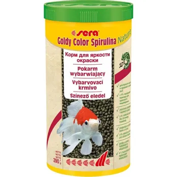 Krmivo pro rybičky Sera Goldy Color Spirulina Nature 1000 Ml