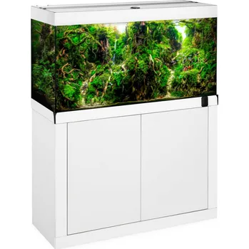 Akvárium Fine akvarijní set 80x35x47cm 112l se Sinkor LED 35W bílá