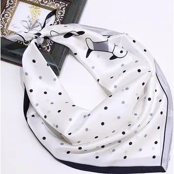 Šátek Malý šátek z hedvábí-Tečky a psi 3