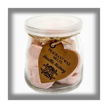 AW HOME "SOYA" Aromavosky ve skle 16 ks Vanilka a Muškátový Ořech 250g