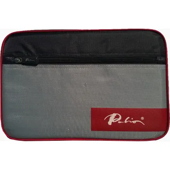 Penál Palio - Single case Barva: Šedo-černo-červená, Velikost: Jednoduché pouzdro